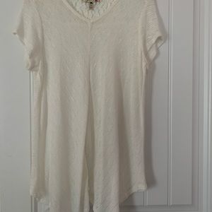 Womens white lace blouse